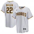 Men's San Diego Padres #22 Mason Miller White Limited Stitched Baseball Jersey
