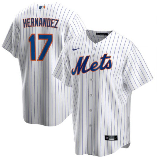Mets #17 Keith Hernandez White Cool Base Stitched Player Jersey