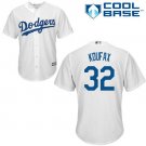 Dodgers #32 Sandy Koufax White Cool Base Stitched Player Jersey