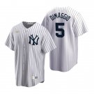 Mens New York Yankees Player #5 Joe DiMaggio White Home Cool Base Jersey