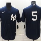 Men's New York Yankees #5 Joe DiMaggio Navy Cool Base Stitched Jersey