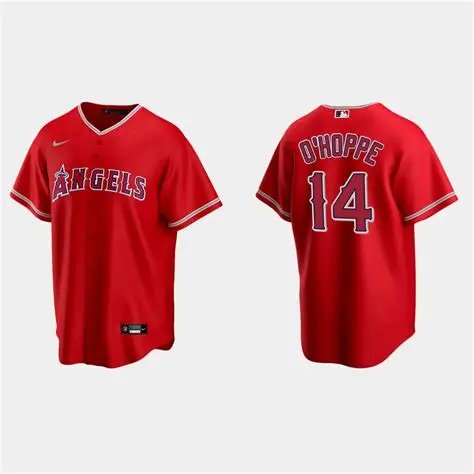 Los Angeles Angels Logan O'Hoppe Replica Alternate Jersey Red