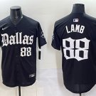 Men's Dallas Cowboys #88 CeeDee Lamb Black 'Gothic Lone Star Edition' Limited Jersey