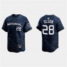Atlanta Braves #28 Matt Olson National League 2023 All-Star Game Jersey