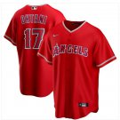 LAA #17 Shohei Ohtani Red Alternate Limited Stitched Player Jersey