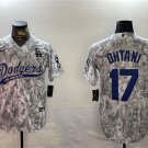 Men's LAD #17 Shohei Ohtani 2024 Arctic Camo Stitched Player Jersey
