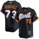 San Francisco Giants #73 Randy Rodriguez Anthracite 2025 City Connect 2.0 Limited Player Jersey