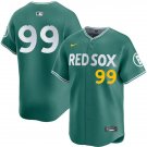 Boston Red Sox #99 Luis Guerrero 2025 City Connect 2.0 Limited Player Jersey Green