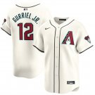 Arizona Diamondbacks #12 Lourdes Gurriel Jr. Cream Cool Base Stitched Jersey