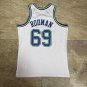 Dallas Mavericks #69 Dennis Rodman Mitchell & Ness Jersey White