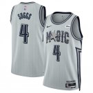 Orlando Magic #4 Jalen Suggs Silver 2024 City Edition Stitched Basketball Jersey