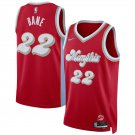 Memphis Grizzlies #22 Desmond Bane Red 202425 City Edition Stitched Basketball Jersey