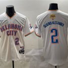 Men's Oklahoma City Thunder #2 Shai Gilgeous-Alexander White 2025 Finals Jersey