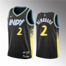 Men's Indiana Pacers #2 Andrew Nembhardh Black 2024 City Edition Stitched Basketball Jersey