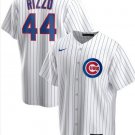 Chicago Cubs #44 Anthony Rizzo White Home Limited Stitched Baseball Jersey