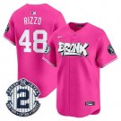 Men’s Anthony Rizzo New York Yankees The Bronx Graffiti Vapor Premier Limited Pink Jersey
