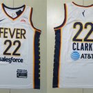 Mens Indiana Fever #22 Caitlin Clark White Edition Jersey