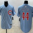 Chicago Cubs #44 Anthony Rizzo Baby Blue Limited Jersey