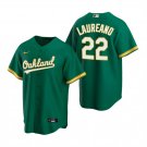 Oakland Athletics #22 Ramon Laureano Green Cool Base Stitched Jersey