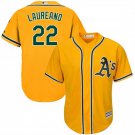 Oakland Athletics #22 Ramon Laureano Gold Stitched Jersey