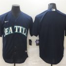 Any Size Seattle Mariners blank cool Baseball Jersey navy