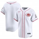 Men's Cincinnati Reds Blank White Home Limited Baseball Stitched Jersey
