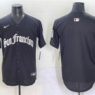 Men's San Francisco Giants Blank Black 'Gothic Fog Edition' Vapor Premier Jersey