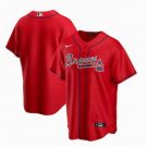 Men's Atlanta Braves Blank Nike Alternate Cool Baseball Jersey Red