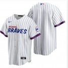 Men's Atlanta Braves blank city Baseball Jersey white
