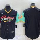 Men's San Diego Padres Blank Black City Connect Cool Base Stitched Jersey