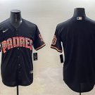 Men's San Diego Padres Blank Black Mexico Cool Base Stitched Baseball Jersey