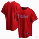 Men's And Youth Phillies Blank Alternate Cool Baseball Jersey Red