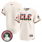 Men's Cleveland Guardians Blank Cream Mexico Vapor Premier Limited Stitched Jersey
