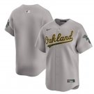 Any Size Oakland Athletics blank Home cool Baseball Jersey Gray