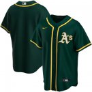 Oakland Athletics New Green Blank Cool Base Stitched Jersey