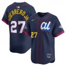 Men's American League #27 Vladimir Guerrero Jr. Navy 2025 All-Star Edition Jersey