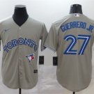 TOR #27 Vladimir Guerrero Jr. Home Player Jersey Gray