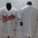 Any Size Baltimore Orioles blank cool Baseball Jersey WHITE