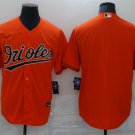 Any Size Baltimore Orioles blank cool Baseball Jersey Orange