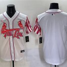 Men's St. Louis Cardinals Blank White Independence Day Vapor Premier Limited Jersey