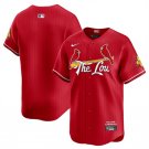 St. Louis Cardinals Blank Red City Connect Limited Stitched Baseball Jersey