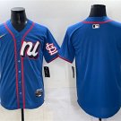 Men's National League St. Louis Cardinals Blank Blue 2025 All-Star Edition Limited Stitched Jersey