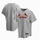 St. Louis Cardinals Blank No Name Cool Baseball Jersey Gray