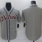 Men's Detroit Tigers Blank Grey Stitched MLB Cool Base Nike Jersey