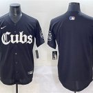 Men's Chicago Cubs Blank Black 'Gothic North Side Edition' Vapor Premier Jersey