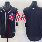 Men's Chicago Cubs Blank Black 2025 Independence Day Vapor Premier Limited Jersey