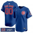 Men’s Chicago Cubs Active Player Custom Royal 'Ryne Sandberg Tribute' Vapor Jersey