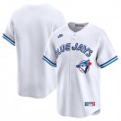Any Size Toronto Blue Jays Blank White Cooperstown Collection Limited Stitched Baseball Jersey