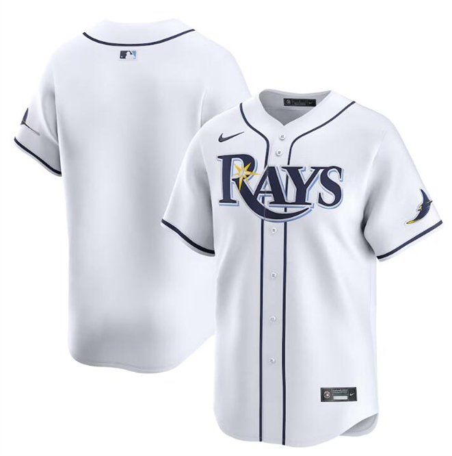 Any Size Tampa Bay Rays blank Home cool Baseball Jersey white