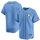 Men's Youth Tampa Bay Rays Blank Light Blue Alternate Limited Baseball Jersey